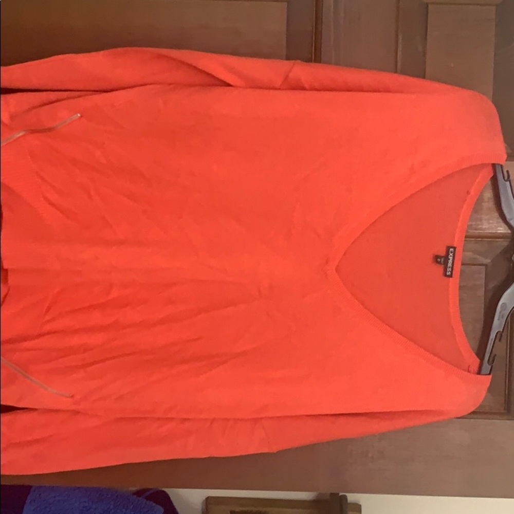 Express sweater with zipper detail